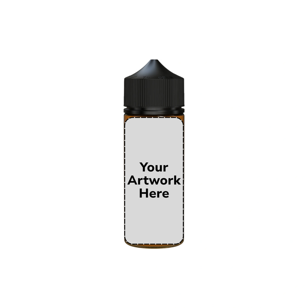 120ml v3 unicorn bottle translucent amber
