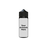 120ml v3 unicorn bottle translucent black
