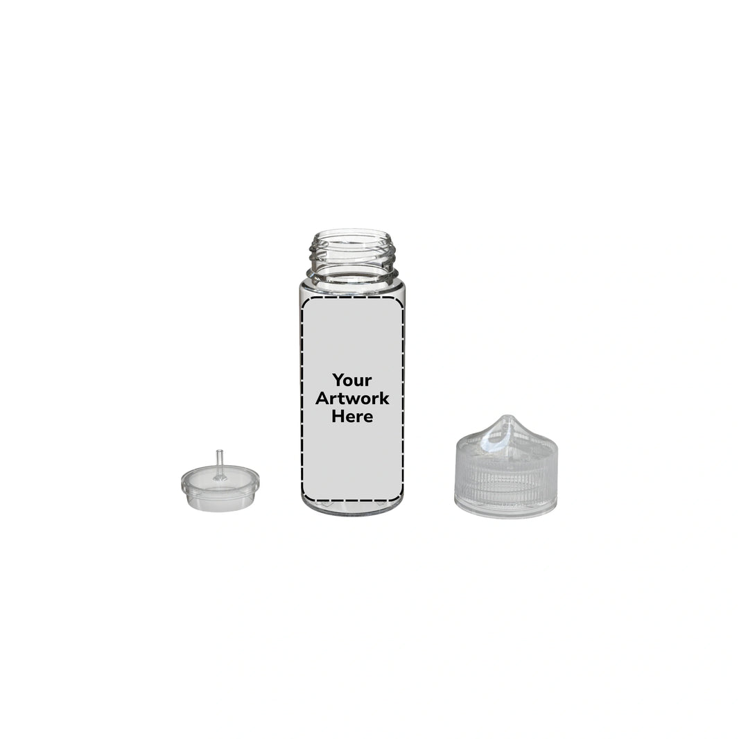 image 120ml v3 unicorn bottle clear clear cap