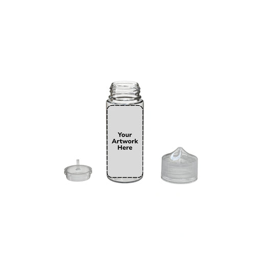 120ml v3 unicorn bottle clear clear cap