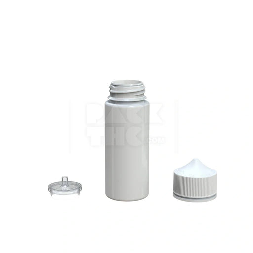 120ml pet reducer unicorn bottle opaque white