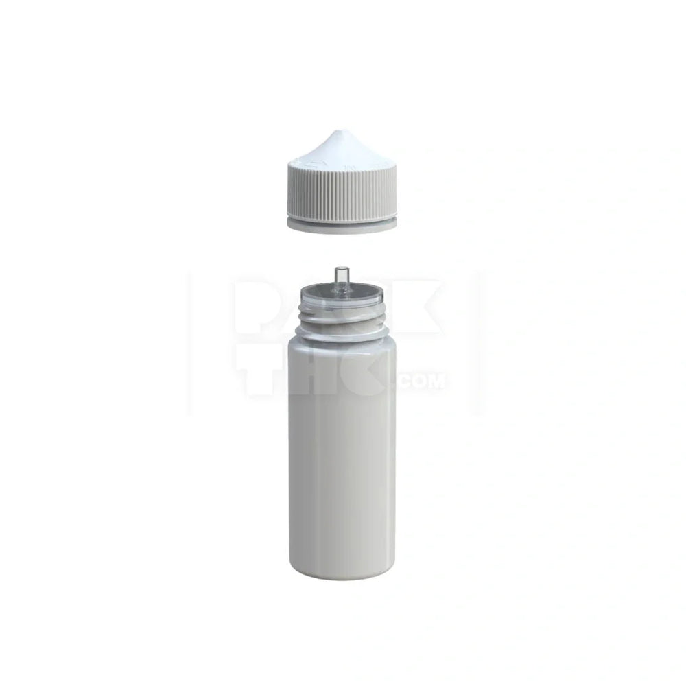 120ml pet reducer unicorn bottle opaque white