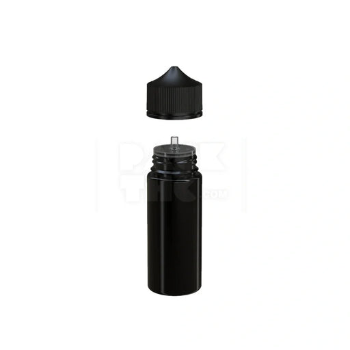 120ml pet reducer unicorn bottle opaque black