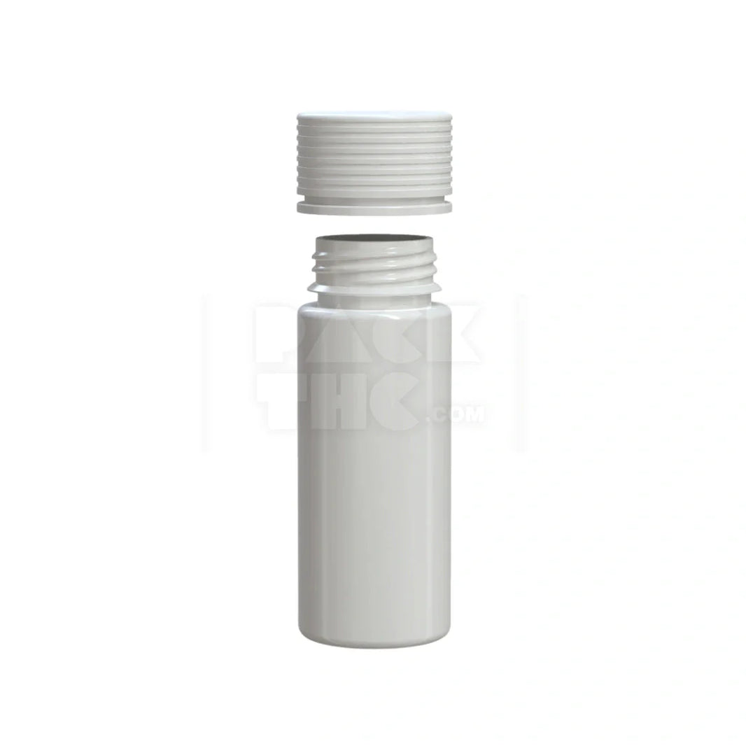 image 120ml spiral cr bottle opaque white 400 count