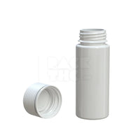 120ml spiral cr bottle opaque white 400 count