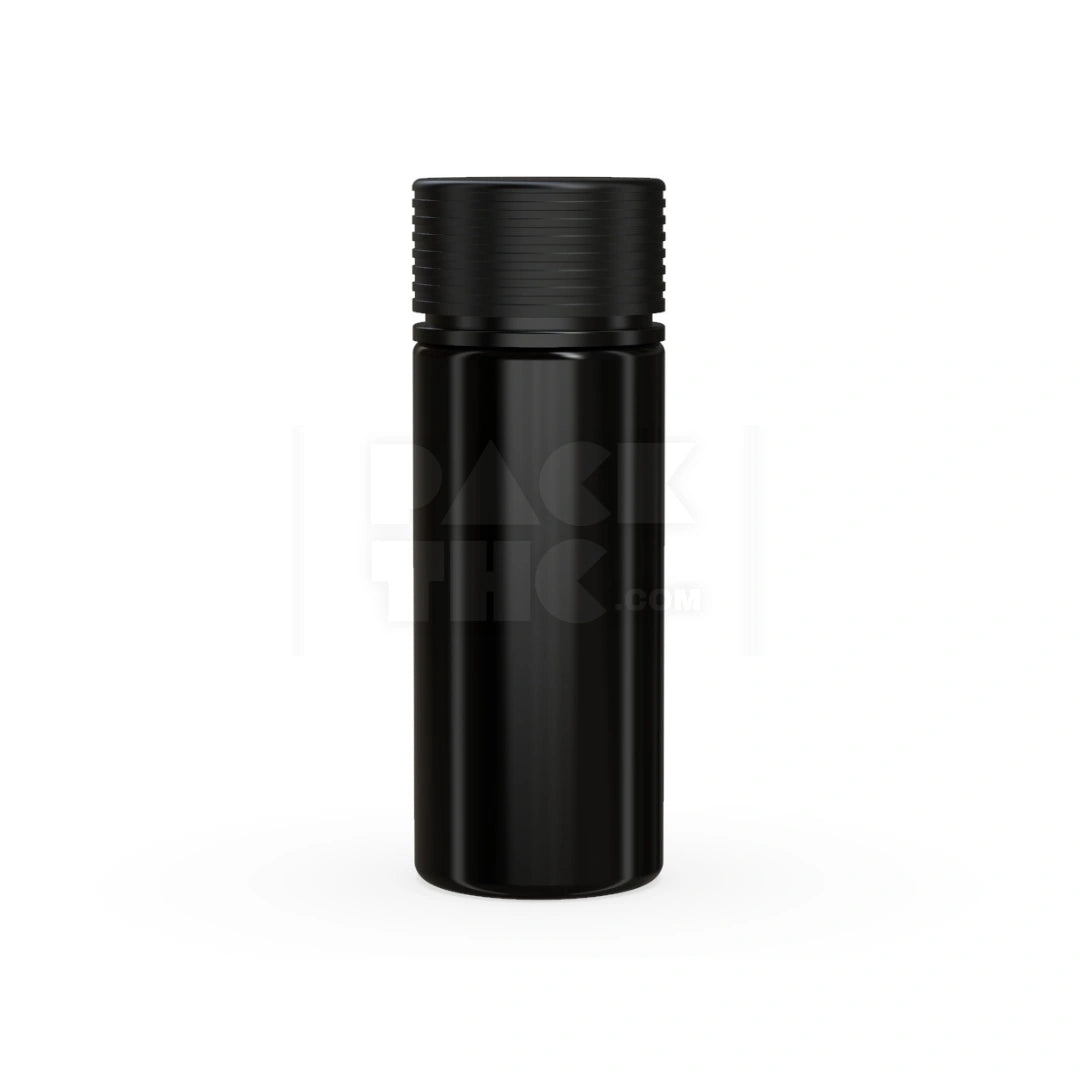 120ml spiral cr bottle opaque black 400 count