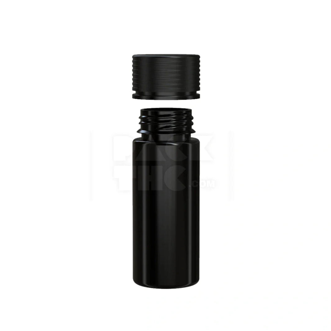 image 120ml spiral cr bottle opaque black 400 count