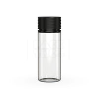 120ml spiral cr bottle clear natural black cap 400 count
