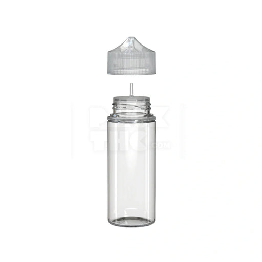 120ml v3 pet unicorn bottle cr clear natural white cap 400 count