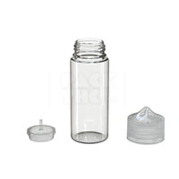 120ml v3 pet unicorn bottle cr clear natural white cap 400 count