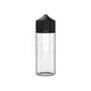 120ml v3 pet unicorn bottle cr clear natural black cap 400 count