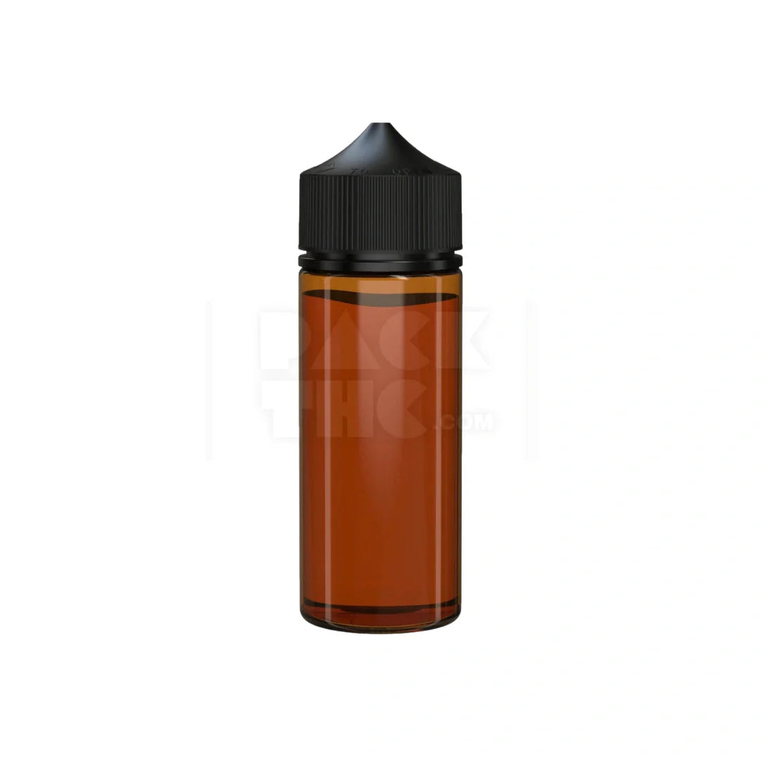 120ml v3 pet unicorn bottle cr translucent amber black cap 400 count
