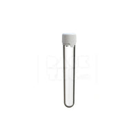 120mm aviator cr tube clear natural white cap 500 count