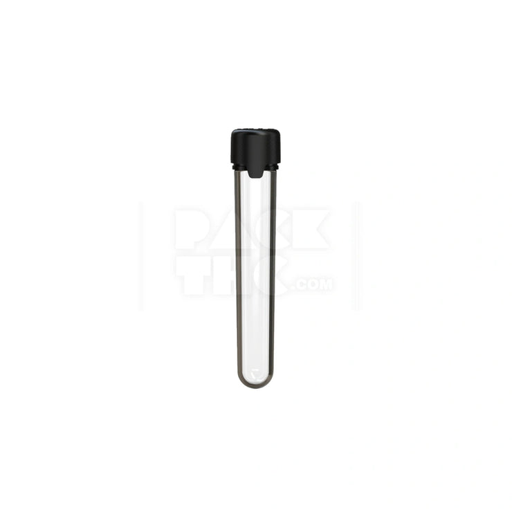 120mm aviator cr tube clear natural black cap 500 count