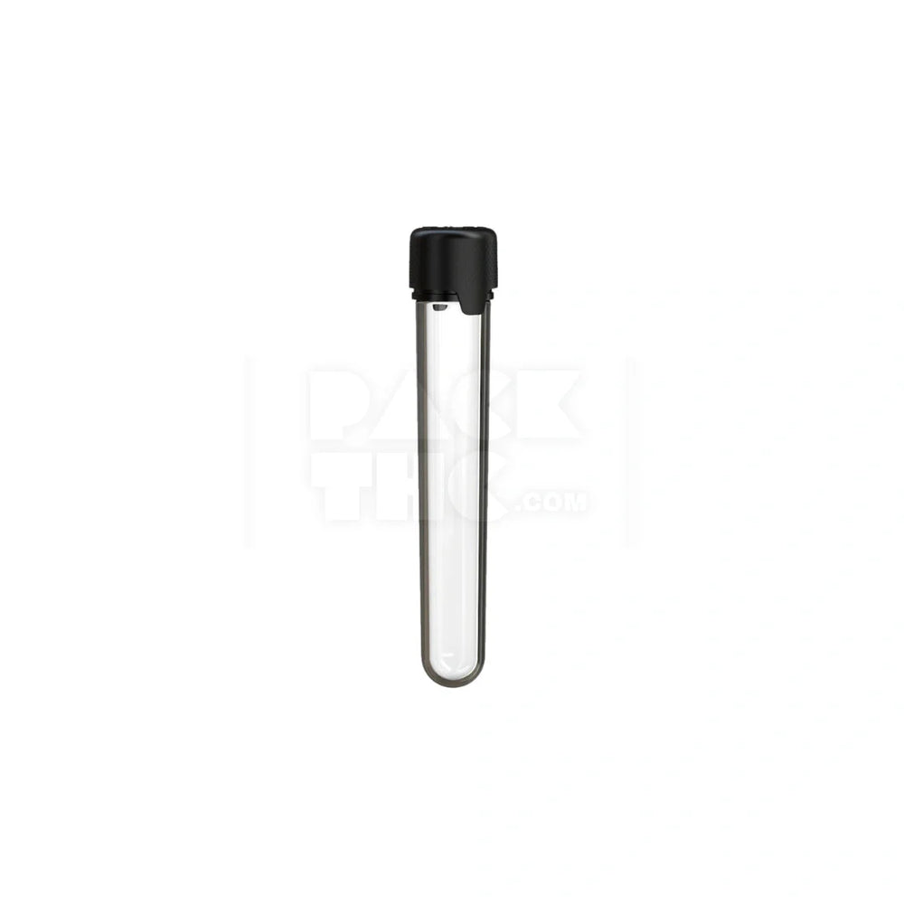 120mm aviator cr tube clear natural black cap 500 count