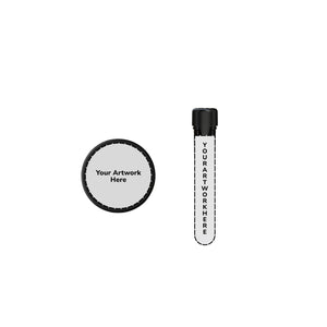 Chubby Gorilla 120mm Aviator CR Plastic Blunt Tubes – Opaque Black with Black Cap