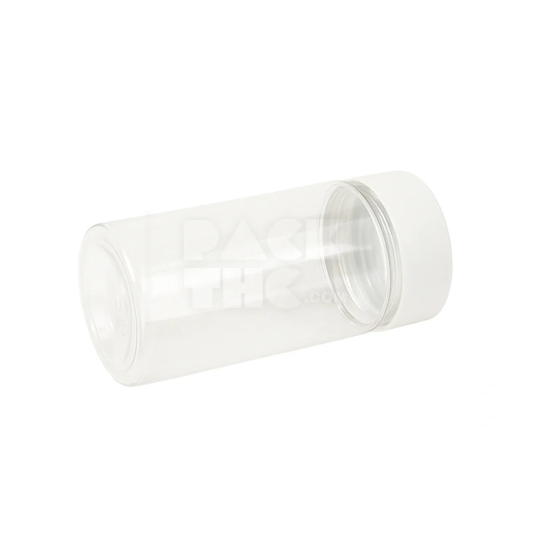 120 mm multi pack pre roll pet jar clear with white lid