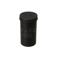 13 DRAM POP TOP VIAL - BLACK | Sleek Secure Jar  - (315 Count)