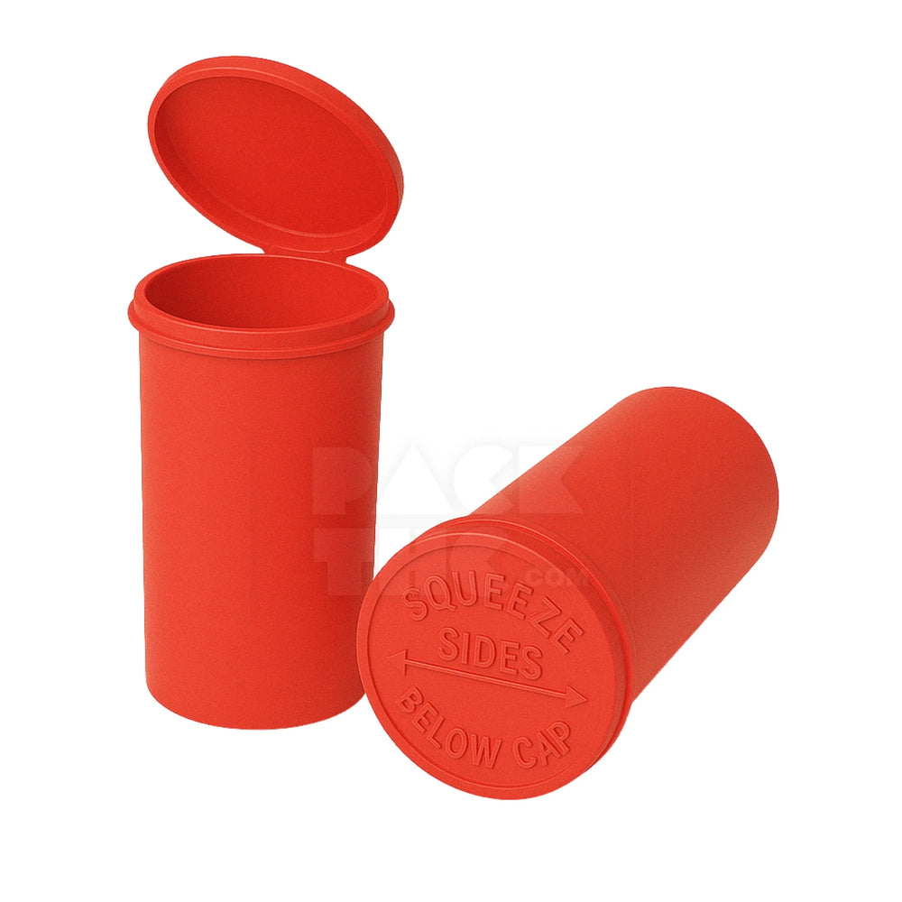 13 dram pop top vial red