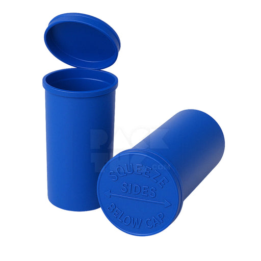 13 dram pop top vial royal blue