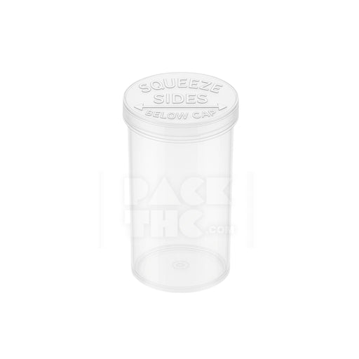 13 Dram Clear Pop Top Vial – Transparent Storage Container with Airtight Lid