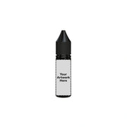 15ml unicorn bottle translucent black