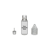 15ml unicorn bottle clear clear cap