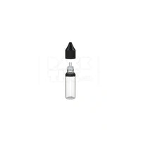 15ml pet reducer unicorn bottle cr clear natural black cap 1000 count
