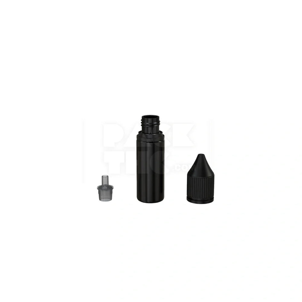 15ml pet reducer unicorn bottle cr opaque black 1000 count
