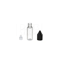 15ml pet reducer unicorn bottle cr clear natural black cap 1000 count