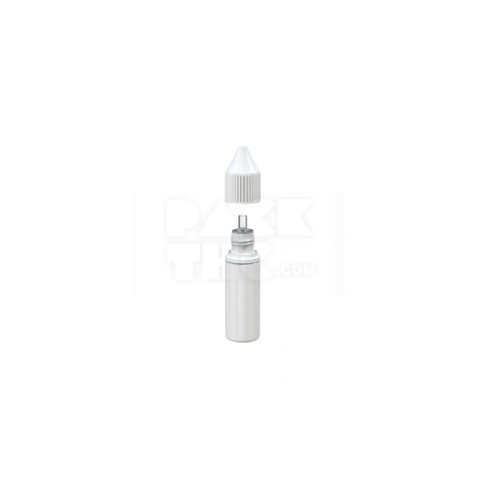 15ml pet reducer unicorn bottle cr opaque white 1000 count