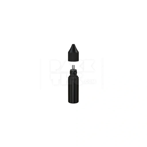 15ml pet reducer unicorn bottle cr opaque black 1000 count