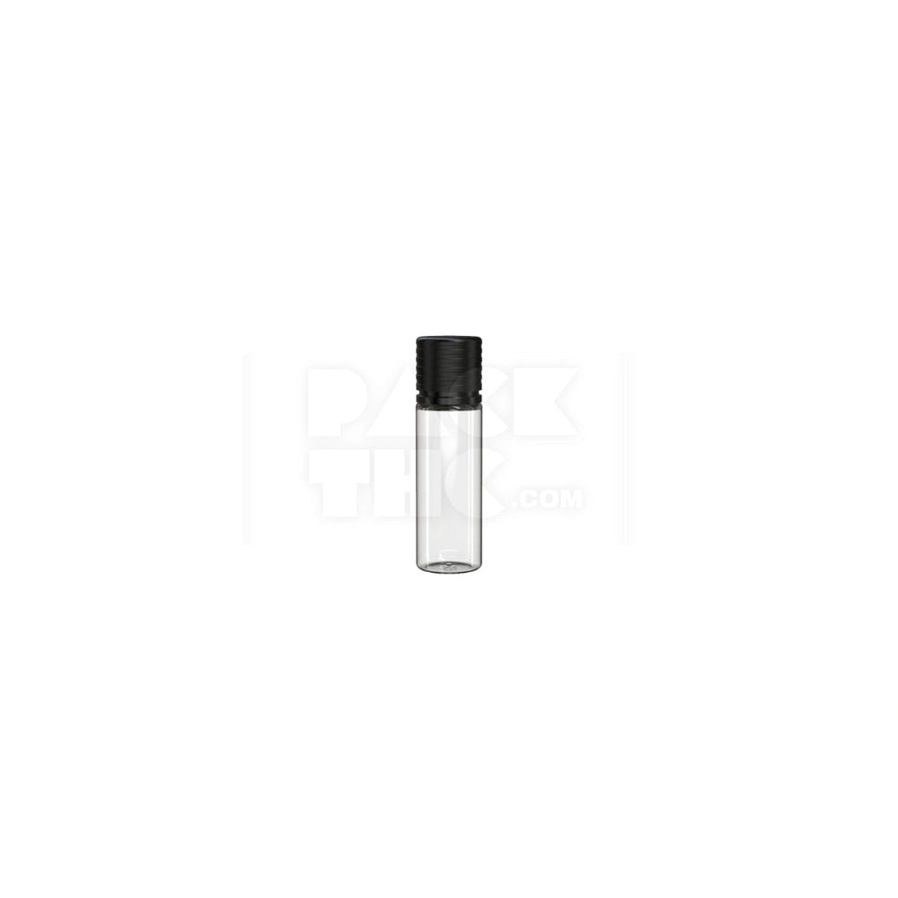16.5ml spiral cr bottle clear natural black cap 1000 count
