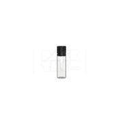16.5ml spiral cr bottle clear natural black cap 1000 count