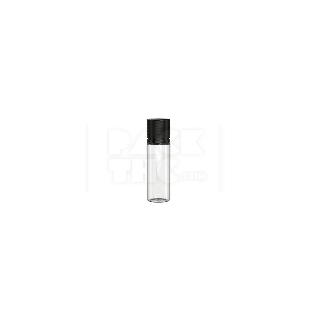 16.5ml spiral cr bottle clear natural black cap 1000 count