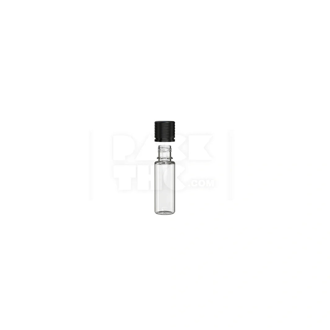 image 16.5ml spiral cr bottle clear natural black cap 1000 count