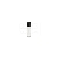 16.5ml spiral cr bottle clear natural black cap 1000 count