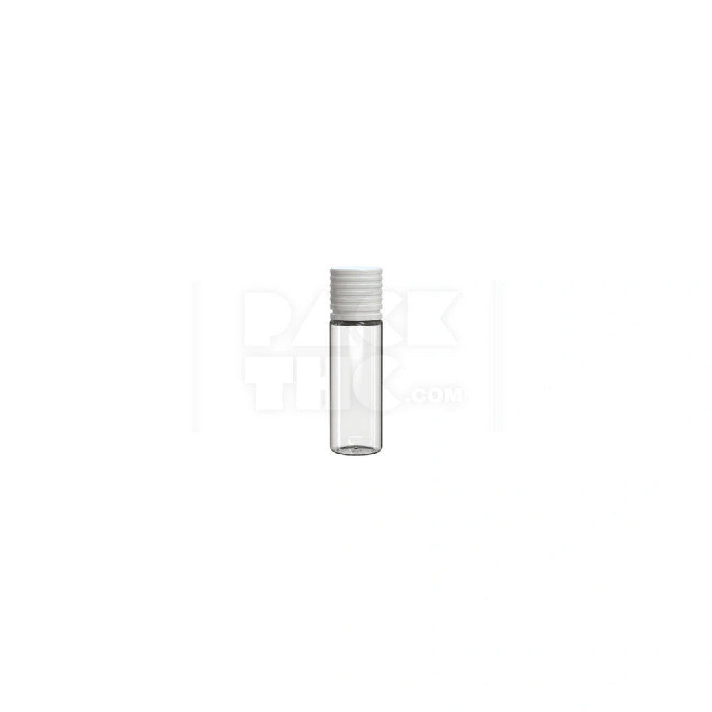 16.5ml spiral cr bottle clear natural white cap 1000 count