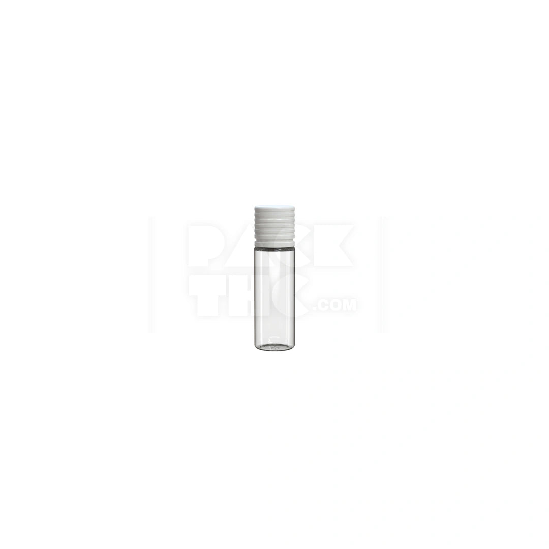 16.5ml spiral cr bottle clear natural white cap 1000 count