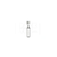16.5ml spiral cr bottle clear natural white cap 1000 count