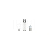 16.5ml v3 pet unicorn bottle cr clear natural white cap 1000 count