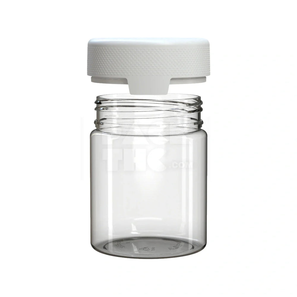 18.5oz aviator cr xl container clear natural white cap 60 count