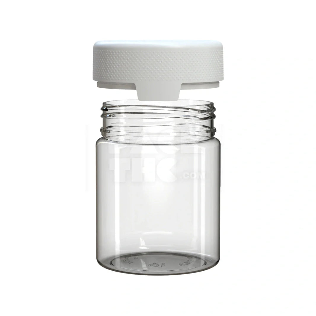 image 18.5oz aviator cr xl container clear natural white cap 60 count