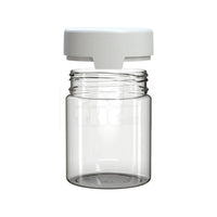 18.5oz aviator cr xl container clear natural white cap 60 count