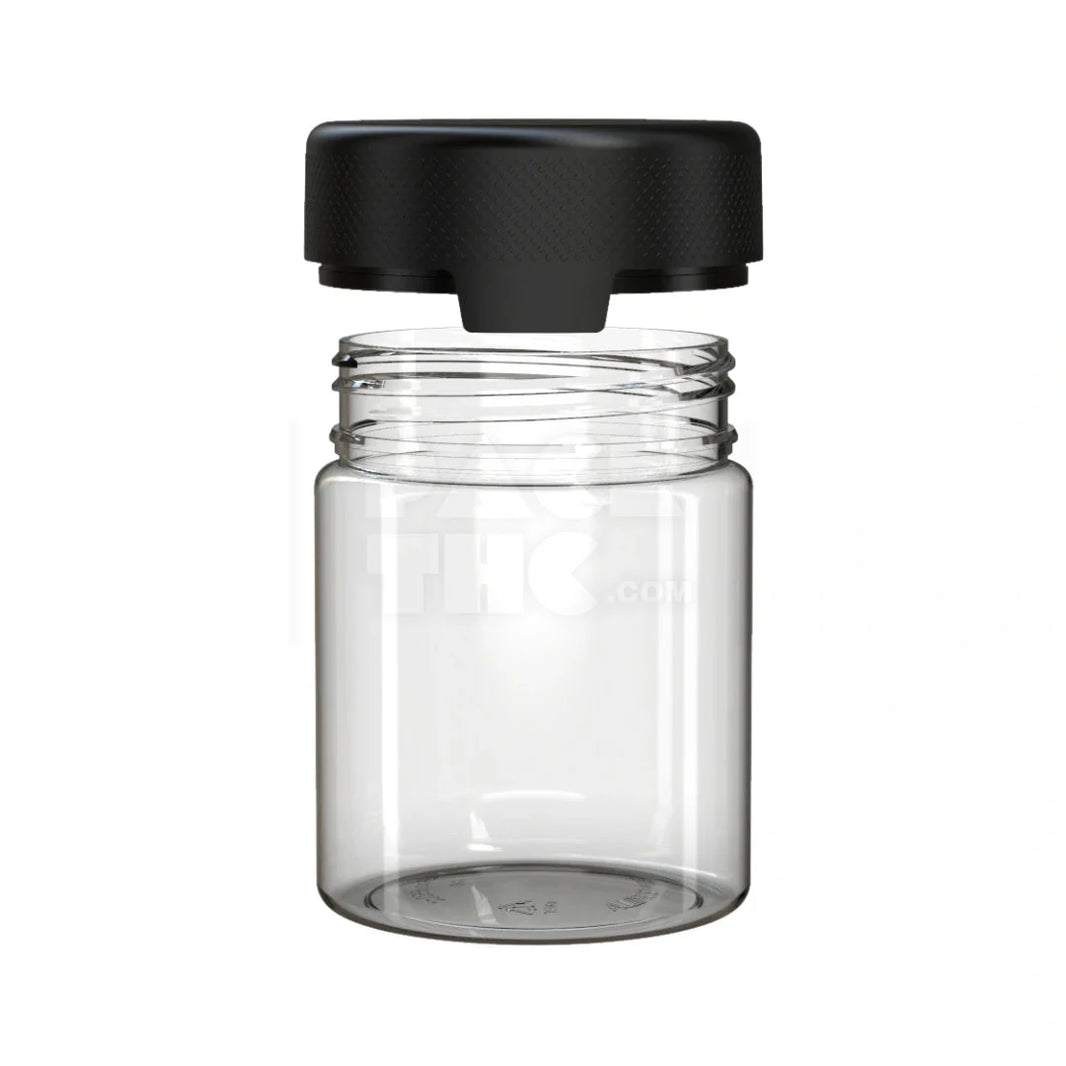 image 18.5oz aviator cr xl container clear natural black cap 60 count