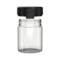 18.5oz aviator cr xl container clear natural black cap 60 count