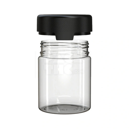 18.5oz aviator cr xl container clear natural black cap 60 count