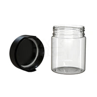 18.5oz aviator cr xl container clear natural black cap 60 count