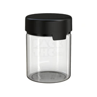 18.5oz aviator cr xl container clear natural black cap 60 count