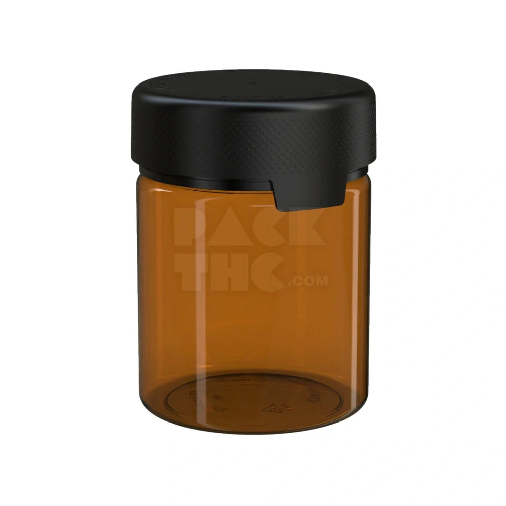 18.5oz aviator cr xl container translucent amber 60 count